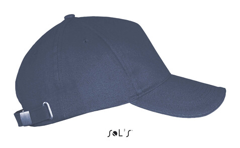 LONG BEACH FIVE PANEL CAP - Denim bedrucken, Art.-Nr. S00594-DM-M LONG BEACH FIVE PANEL CAP - Denim bedrucken, Art.-Nr. S00594-DM-M