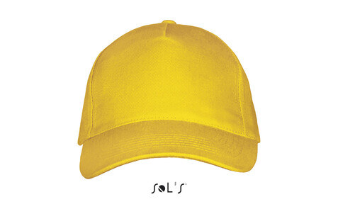 LONG BEACH FIVE PANEL CAP - Gold bedrucken, Art.-Nr. S00594-GO-M LONG BEACH FIVE PANEL CAP - Gold bedrucken, Art.-Nr. S00594-GO-M