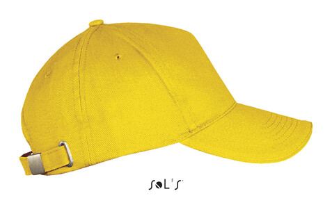 LONG BEACH FIVE PANEL CAP - Gold bedrucken, Art.-Nr. S00594-GO-M LONG BEACH FIVE PANEL CAP - Gold bedrucken, Art.-Nr. S00594-GO-M