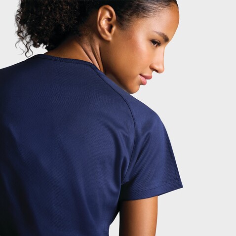 SPORTY DAMENT-SHIRT 140g - French Navy bedrucken, Art.-Nr. S01159-FN-M SPORTY DAMENT-SHIRT 140g - French Navy bedrucken, Art.-Nr. S01159-FN-M