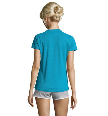 SPORTY DAMENT-SHIRT 140g - Aqua bedrucken, Art.-Nr. S01159-AQ-M SPORTY DAMENT-SHIRT 140g - Aqua bedrucken, Art.-Nr. S01159-AQ-M