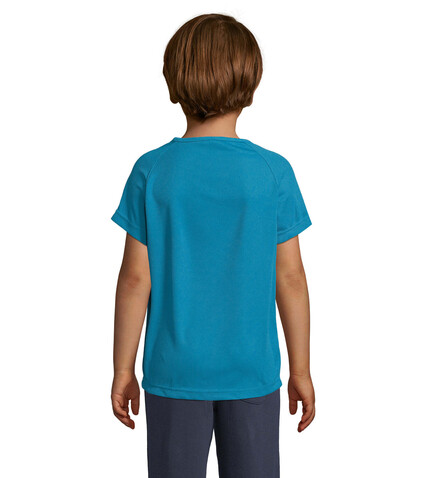 SPORTY KINDERT-SHIRT 140g - Aqua bedrucken, Art.-Nr. S01166-AQ-3XL SPORTY KINDERT-SHIRT 140g - Aqua bedrucken, Art.-Nr. S01166-AQ-3XL