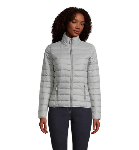 RIDE DAMEN JACKE 180g - Metal Grey bedrucken, Art.-Nr. S01170-MG-S RIDE DAMEN JACKE 180g - Metal Grey bedrucken, Art.-Nr. S01170-MG-S