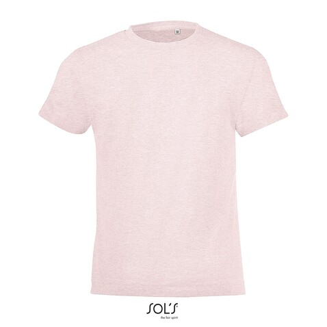 REGENT FIT KINDER 150g - Heather Pink bedrucken, Art.-Nr. S01183-HP-M REGENT FIT KINDER 150g - Heather Pink bedrucken, Art.-Nr. S01183-HP-M