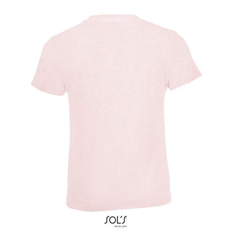 REGENT FIT KINDER 150g - Heather Pink bedrucken, Art.-Nr. S01183-HP-M REGENT FIT KINDER 150g - Heather Pink bedrucken, Art.-Nr. S01183-HP-M