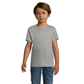 REGENT FIT KINDER 150g - Graue Melange bedrucken, Art.-Nr. S01183-GM-XXL