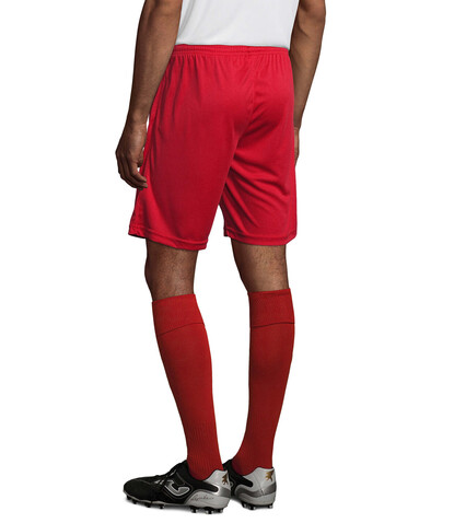SAN SIRO 2 SHORTS - Red bedrucken, Art.-Nr. S01221-RD-M