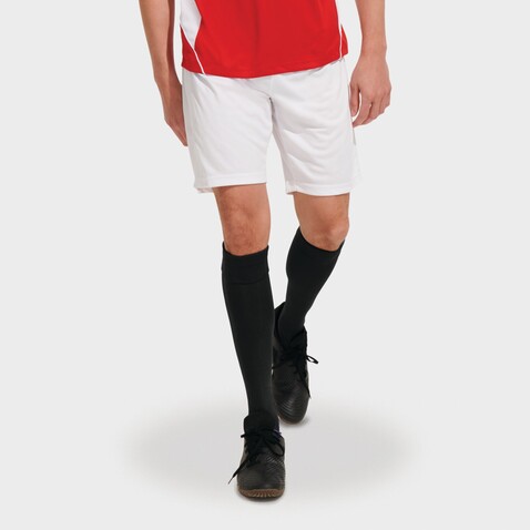 SAN SIRO 2 SHORTS - White bedrucken, Art.-Nr. S01221-WH-M