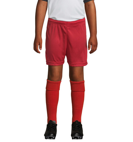 SAN SIRO KIDS 2 SHORTS - Red bedrucken, Art.-Nr. S01222-RD-3XL SAN SIRO KIDS 2 SHORTS - Red bedrucken, Art.-Nr. S01222-RD-3XL