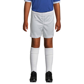 SAN SIRO KIDS 2 SHORTS - White bedrucken, Art.-Nr. S01222-WH-4XL