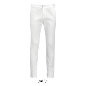 JULES MEN CHINO TROUSERS - White bedrucken, Art.-Nr. S01424-WH-5XL