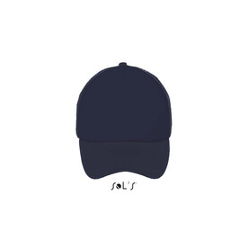 BUBBLE CAP POLYESTER - French Navy bedrucken, Art.-Nr. S01668-FN-M