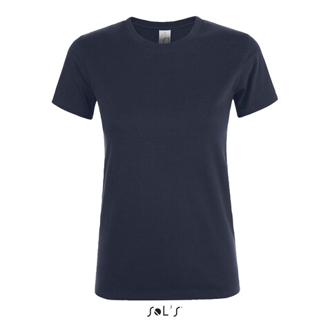 REGENT DAMENT-SHIRT 150g - French Navy bedrucken, Art.-Nr. S01825-FN-L REGENT DAMENT-SHIRT 150g - French Navy bedrucken, Art.-Nr. S01825-FN-L
