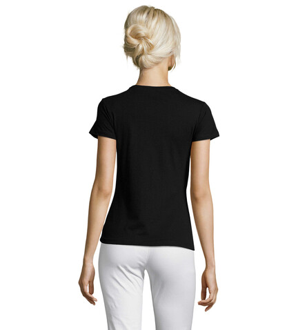 REGENT DAMENT-SHIRT 150g - Deep Black bedrucken, Art.-Nr. S01825-DB-S REGENT DAMENT-SHIRT 150g - Deep Black bedrucken, Art.-Nr. S01825-DB-S
