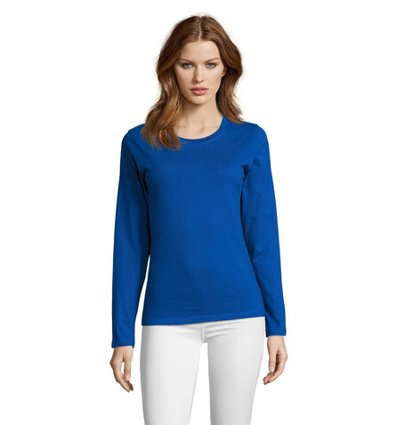 IMPERIAL Women lsl 190g - Royal Blue bedrucken, Art.-Nr. S02075-RB-XL