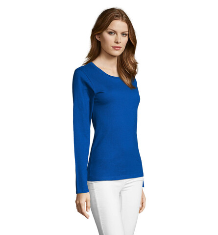 IMPERIAL Women lsl 190g - Royal Blue bedrucken, Art.-Nr. S02075-RB-XL