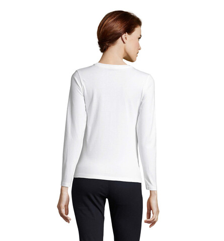 IMPERIAL Women lsl 190g - White bedrucken, Art.-Nr. S02075-WH-XL