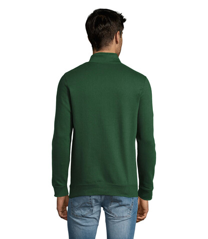 STAN Sweater Zip Kragen 260 - Bottle Green bedrucken, Art.-Nr. S02088-BO-M STAN Sweater Zip Kragen 260 - Bottle Green bedrucken, Art.-Nr. S02088-BO-M