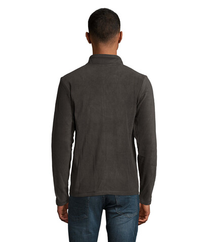 NORMAN HERREN FL JACKE 220g - Anthrazitgrau bedrucken, Art.-Nr. S02093-CR-S