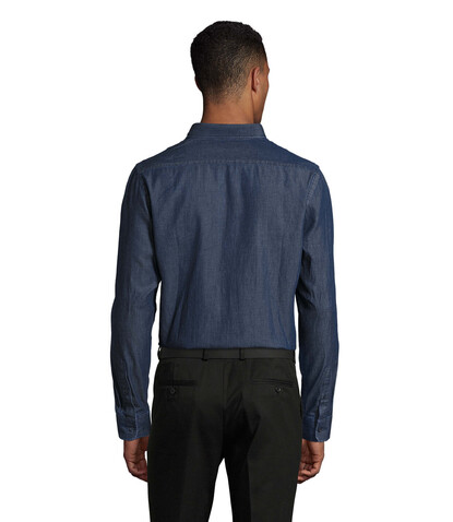 BARRY MEN DENIM SHIRTZ - Brut Denim bedrucken, Art.-Nr. S02100-EV-S BARRY MEN DENIM SHIRTZ - Brut Denim bedrucken, Art.-Nr. S02100-EV-S