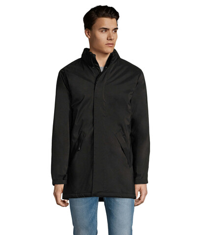 ROBYN UNISEX PARKA - Schwarz bedrucken, Art.-Nr. S02109-BK-XS ROBYN UNISEX PARKA - Schwarz bedrucken, Art.-Nr. S02109-BK-XS