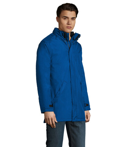 ROBYN UNISEX PARKA - Royal Blue bedrucken, Art.-Nr. S02109-RB-XS