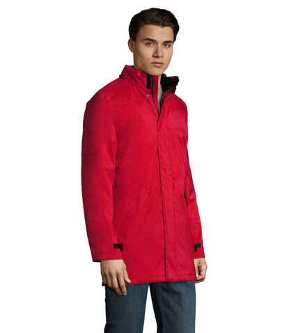 ROBYN UNISEX PARKA - Red bedrucken, Art.-Nr. S02109-RD-S ROBYN UNISEX PARKA - Red bedrucken, Art.-Nr. S02109-RD-S