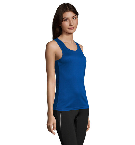 SPORTY TT WOMEN TANK TOP - Royal Blue bedrucken, Art.-Nr. S02117-RB-S SPORTY TT WOMEN TANK TOP - Royal Blue bedrucken, Art.-Nr. S02117-RB-S