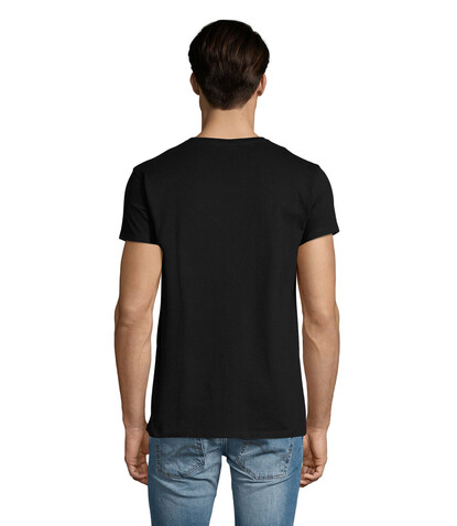 IMPERIAL HERREN V SHIRT 190-WH-3XL - Deep Black bedrucken, Art.-Nr. S02940-DB-XL IMPERIAL HERREN V SHIRT 190-WH-3XL - Deep Black bedrucken, Art.-Nr. S02940-DB-XL