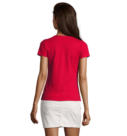 IMPERIAL WOMENV T-SHIRT 190 - Red bedrucken, Art.-Nr. S02941-RD-L IMPERIAL WOMENV T-SHIRT 190 - Red bedrucken, Art.-Nr. S02941-RD-L