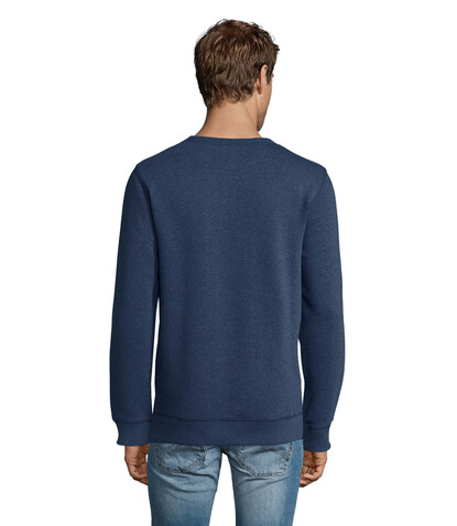 SULLY Herren Sweater 280g - Heather Denim bedrucken, Art.-Nr. S02990-HD-XS SULLY Herren Sweater 280g - Heather Denim bedrucken, Art.-Nr. S02990-HD-XS