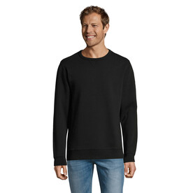 SULLY Herren Sweater 280g - Schwarz bedrucken, Art.-Nr. S02990-BK-XXL