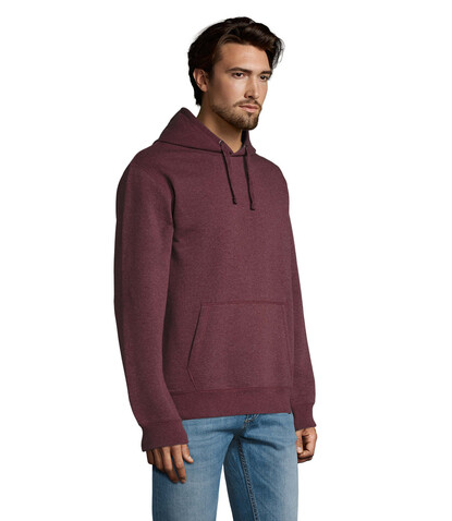 SPENCER Herren Sweater 280 - Heather Oxblood bedrucken, Art.-Nr. S02991-HX-L SPENCER Herren Sweater 280 - Heather Oxblood bedrucken, Art.-Nr. S02991-HX-L