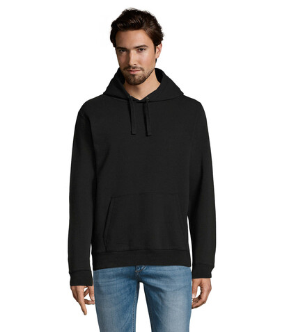 SPENCER Herren Sweater 280 - Schwarz bedrucken, Art.-Nr. S02991-BK-XL SPENCER Herren Sweater 280 - Schwarz bedrucken, Art.-Nr. S02991-BK-XL