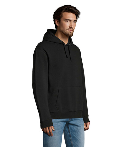SPENCER Herren Sweater 280 - Schwarz bedrucken, Art.-Nr. S02991-BK-XL SPENCER Herren Sweater 280 - Schwarz bedrucken, Art.-Nr. S02991-BK-XL