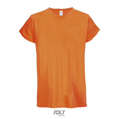 SPRINT UNIT-SHIRT 130g - Neon Orange bedrucken, Art.-Nr. S02995-NO-3XL SPRINT UNIT-SHIRT 130g - Neon Orange bedrucken, Art.-Nr. S02995-NO-3XL