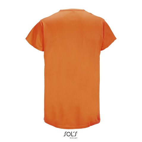 SPRINT UNIT-SHIRT 130g - Neon Orange bedrucken, Art.-Nr. S02995-NO-3XL SPRINT UNIT-SHIRT 130g - Neon Orange bedrucken, Art.-Nr. S02995-NO-3XL