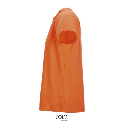 SPRINT UNIT-SHIRT 130g - Neon Orange bedrucken, Art.-Nr. S02995-NO-3XL SPRINT UNIT-SHIRT 130g - Neon Orange bedrucken, Art.-Nr. S02995-NO-3XL