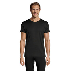 SPRINT UNIT-SHIRT 130g - Schwarz bedrucken, Art.-Nr. S02995-BK-XXS