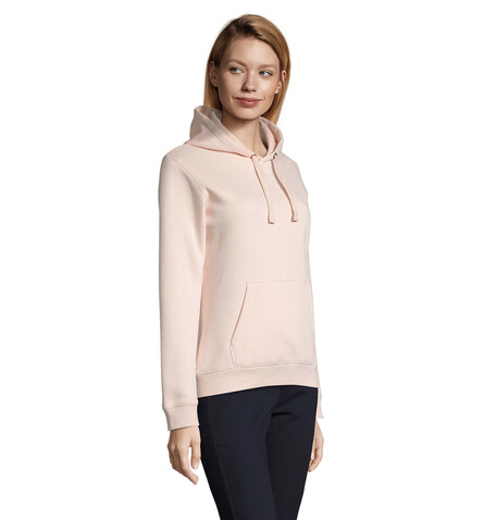 SPENCER Damen Sweater 280g - Cremiges Rosa bedrucken, Art.-Nr. S03103-CP-M