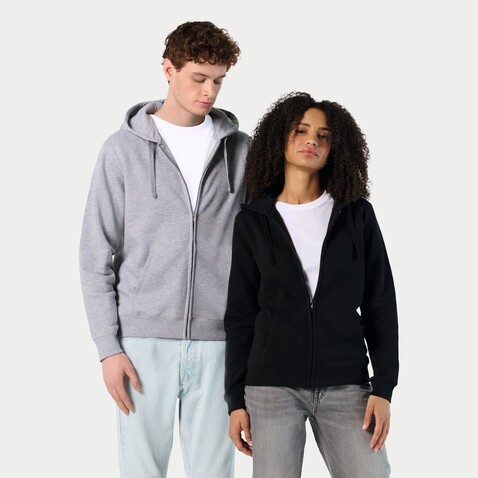 SPIKE HOOD DAMEN 280gr - Schwarz bedrucken, Art.-Nr. S03106-BK-XL