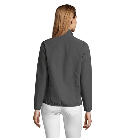 RADIAN WOMEN SOFTSHELL - Anthrazitgrau bedrucken, Art.-Nr. S03107-CR-XL