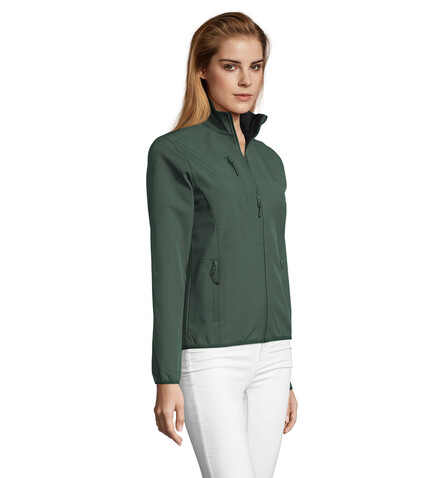 RADIAN WOMEN SOFTSHELL - Forest Green bedrucken, Art.-Nr. S03107-FG-S
