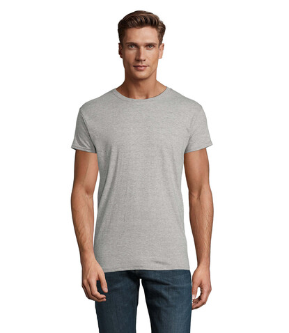 EPIC UNIT-SHIRT 140g - Graue Melange bedrucken, Art.-Nr. S03564-GM-L EPIC UNIT-SHIRT 140g - Graue Melange bedrucken, Art.-Nr. S03564-GM-L