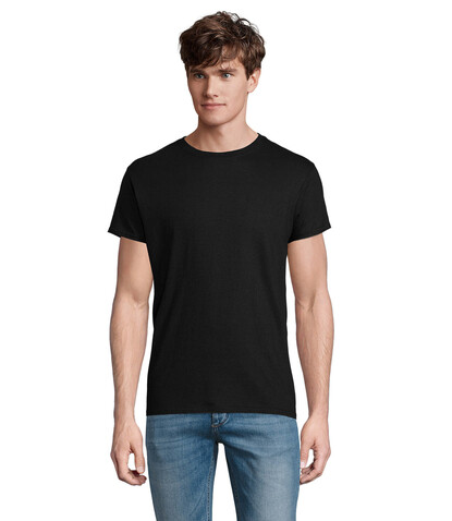 EPIC UNIT-SHIRT 140g - Deep Black bedrucken, Art.-Nr. S03564-DB-XL EPIC UNIT-SHIRT 140g - Deep Black bedrucken, Art.-Nr. S03564-DB-XL