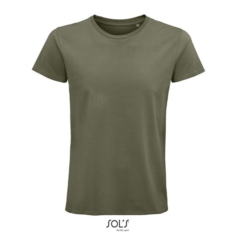PIONEER MEN T-Shirt 175g - Khaki bedrucken, Art.-Nr. S03565-KH-3XL