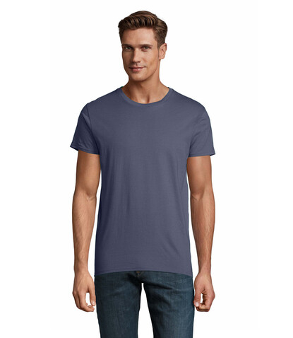 PIONEER MEN T-Shirt 175g - Denim bedrucken, Art.-Nr. S03565-DM-L
