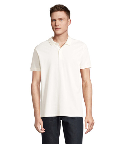 PLANET MEN Polo 170g - Off-White bedrucken, Art.-Nr. S03566-WW-XL PLANET MEN Polo 170g - Off-White bedrucken, Art.-Nr. S03566-WW-XL
