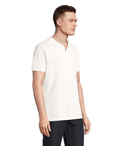 PLANET MEN Polo 170g - Off-White bedrucken, Art.-Nr. S03566-WW-XL PLANET MEN Polo 170g - Off-White bedrucken, Art.-Nr. S03566-WW-XL