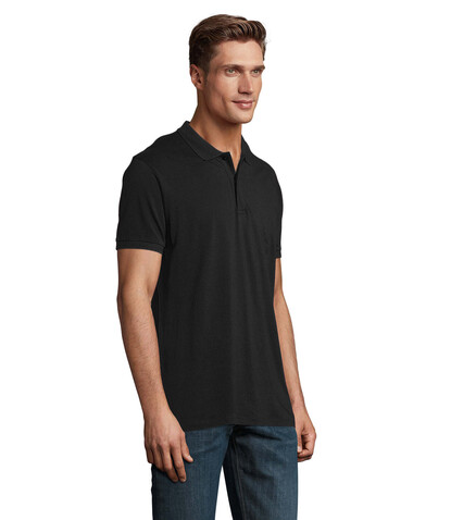 PLANET MEN Polo 170g - Schwarz bedrucken, Art.-Nr. S03566-BK-5XL PLANET MEN Polo 170g - Schwarz bedrucken, Art.-Nr. S03566-BK-5XL